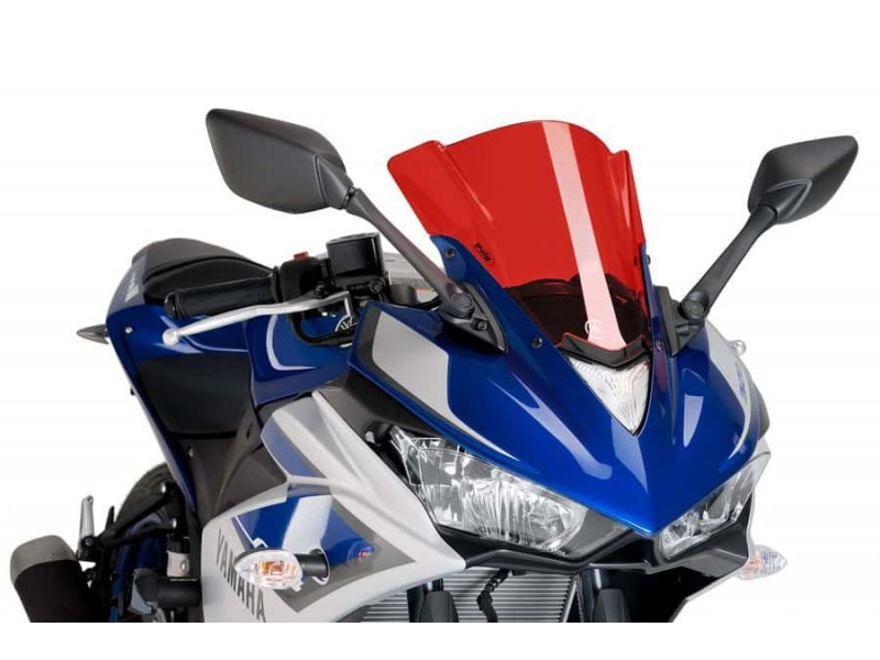 Windscreen PUIG RACING 7649R Rosu