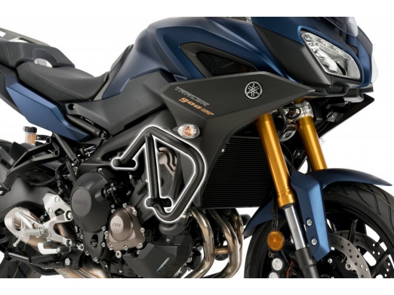 Engine guards PUIG 9720N d 25mm Negru