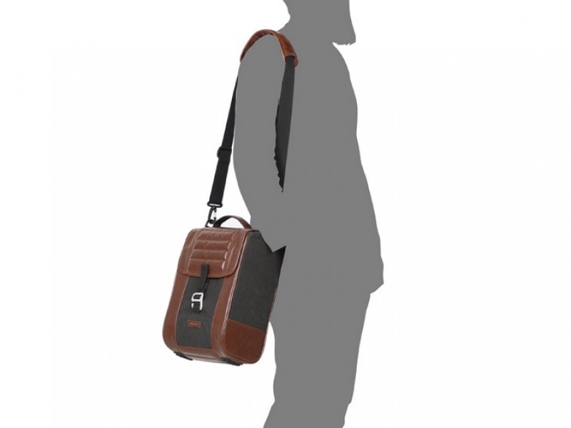 Side bag SHAD CAFE RACER SR38 X0SR38 10l Brown
