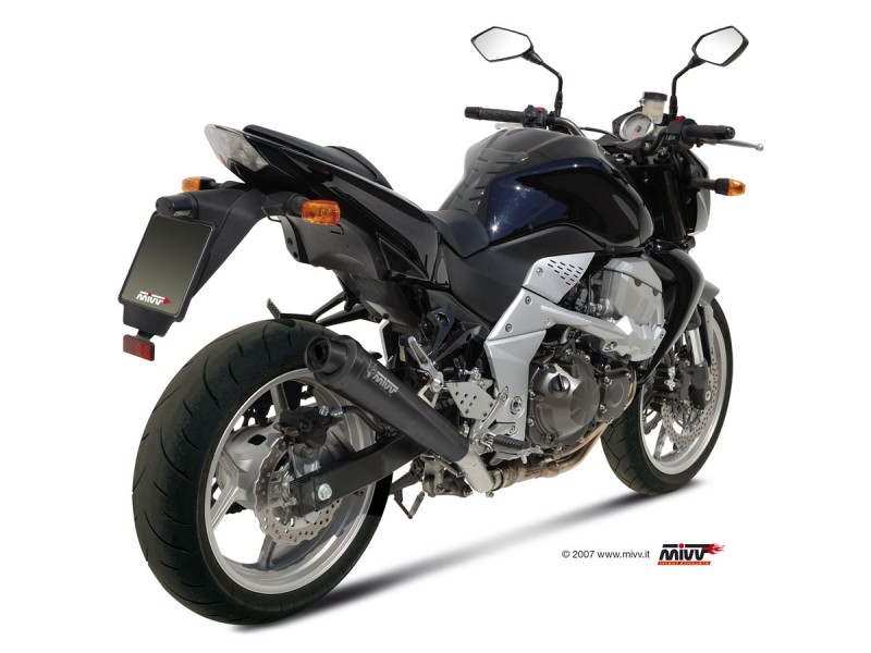 Evacuare MIVV X-CONE K.018.LC3B negru otel Evacuare MIVV X-CONE K.018.LC3B negru otel