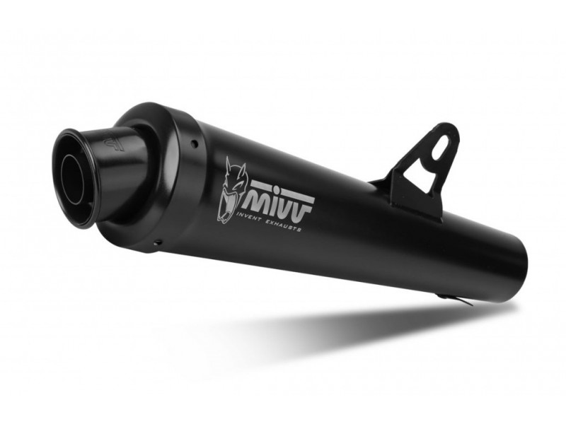 Evacuare MIVV X-CONE K.018.LC3B negru otel Evacuare MIVV X-CONE K.018.LC3B negru otel