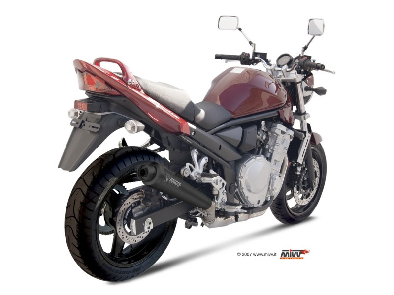 Evacuare MIVV X-CONE S.030.LC3B negru otel