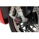 Axle sliders PUIG PHB19 20058N Negru without color caps, front