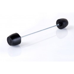 Axle sliders PUIG PHB19 20103N Negru without color caps Axle sliders PUIG PHB19 20103N Negru without color caps