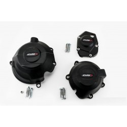 Engine protective covers PUIG 20135N Negru included right, left and alternator caps  Engine protective covers PUIG 20135N Negru included right, left and alternator caps
