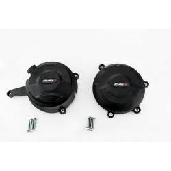 Engine protective covers PUIG 20138N Negru included right and left caps  Engine protective covers PUIG 20138N Negru included right and left caps