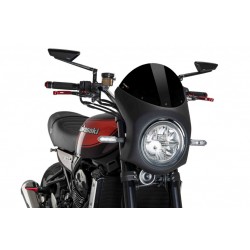 Windshield PUIG SEMI-FAIRING 9595N matt black Negru Windshield PUIG SEMI-FAIRING 9595N matt black Negru