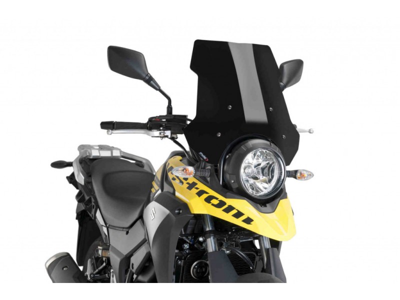 Windscreen PUIG TOURING 9606N Negru