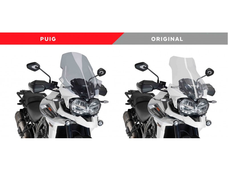 Windscreen PUIG TOURING 9613N Negru Windscreen PUIG TOURING 9613N Negru