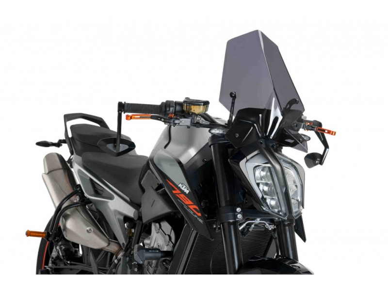Windshield PUIG NEW. GEN SPORT 9668F dark smoke
