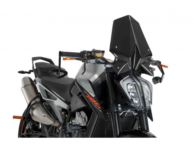 Windshield PUIG NEW. GEN SPORT 9668N Negru