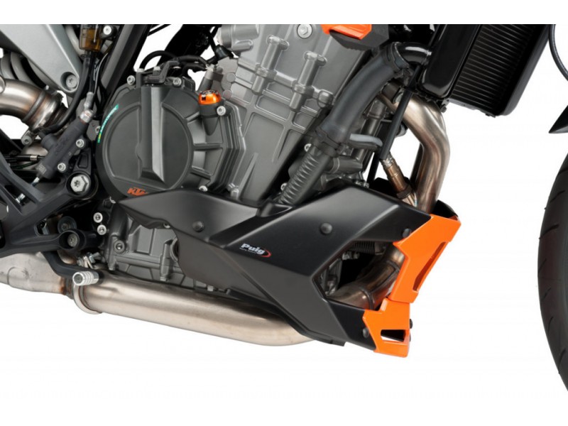 Engine spoiler PUIG 9669J matt black stickers included