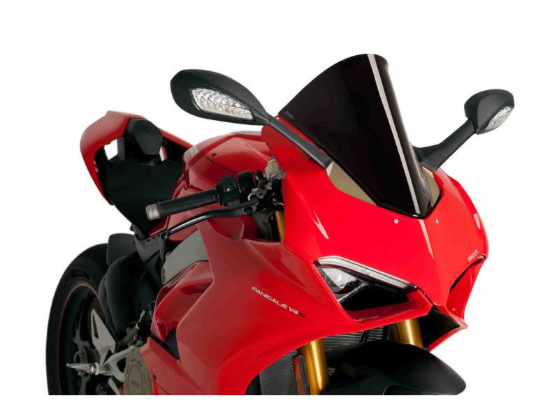 Windscreen PUIG RACING 9690N Negru