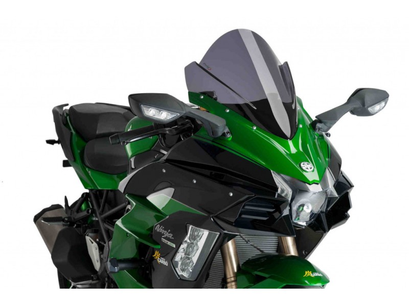 Windscreen PUIG RACING 9704F dark smoke