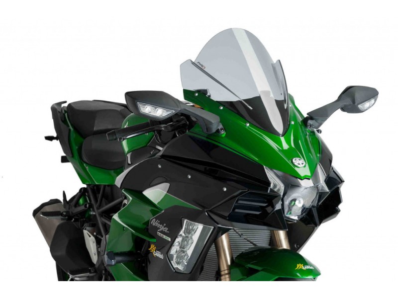 Windscreen PUIG RACING 9704H smoke