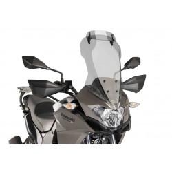 Windscreen PUIG TOURING WITH VISOR 9713H smoke Windscreen PUIG TOURING WITH VISOR 9713H smoke