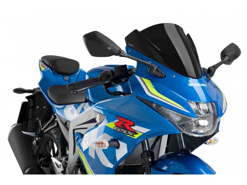 Windscreen PUIG RACING 9721N Negru