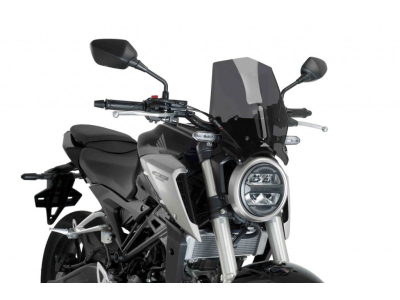 Windshield PUIG NEW. GEN SPORT 9734F dark smoke