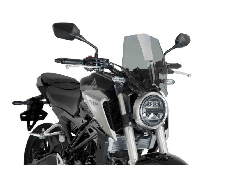 Windshield PUIG NEW. GEN SPORT 9734H smoke Windshield PUIG NEW. GEN SPORT 9734H smoke