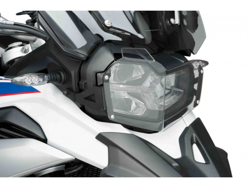 Headlight protector PUIG 9762W transparent Headlight protector PUIG 9762W transparent