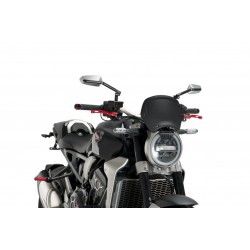 Windshield PUIG FRONTAL PLATE 9768C carbon look Windshield PUIG FRONTAL PLATE 9768C carbon look