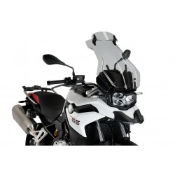 Windscreen PUIG TOURING WITH VISOR 9771H smoke Windscreen PUIG TOURING WITH VISOR 9771H smoke