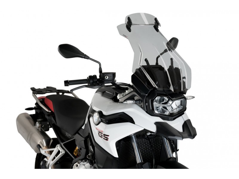 Windscreen PUIG TOURING WITH VISOR 9771H smoke