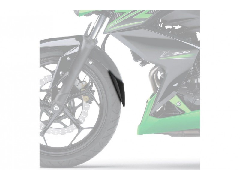 Front fender extension PUIG 3517N Negru