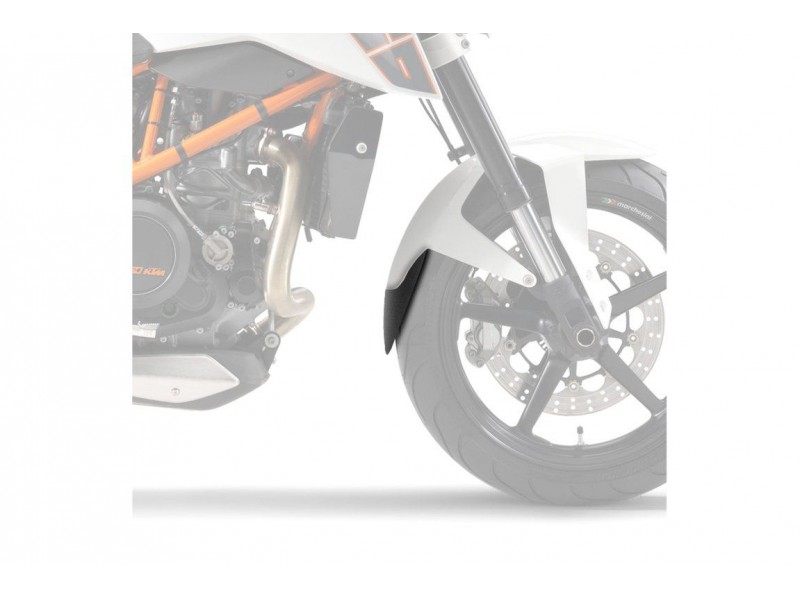 Front fender extension PUIG 3519N Negru