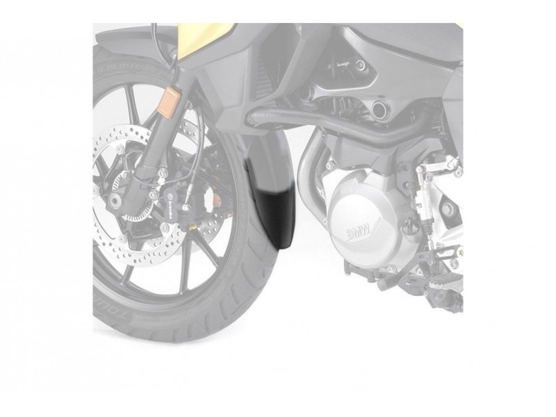 Front fender extension PUIG 1941N Negru