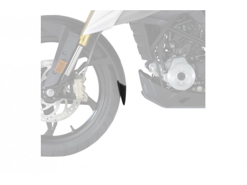 Front fender extension PUIG 9916N Negru