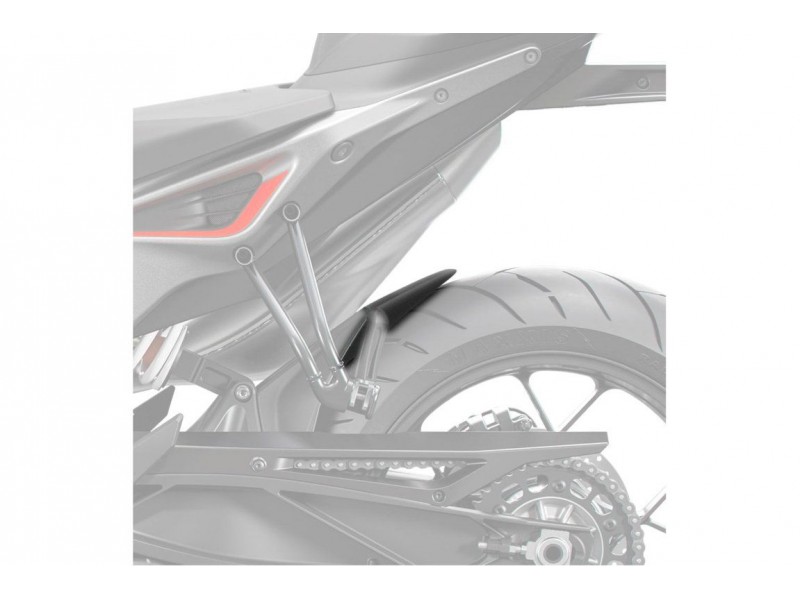 Rear fender extension PUIG 0024J matt black Rear fender extension PUIG 0024J matt black