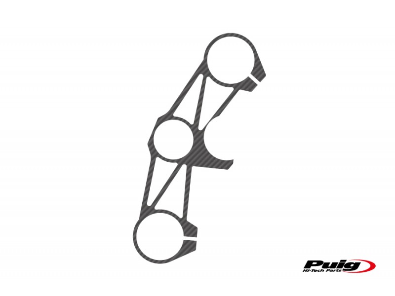 Yoke protector PUIG X-TREME 3479C carbon look Yoke protector PUIG X-TREME 3479C carbon look