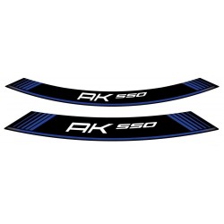 Rim strip PUIG AK550 9630A Albastru set of 8 rim strips Rim strip PUIG AK550 9630A Albastru set of 8 rim strips