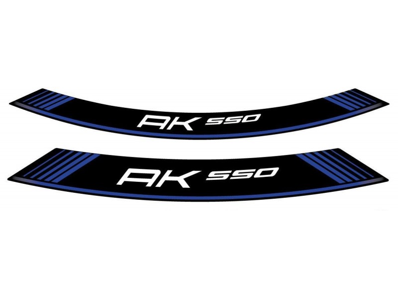 Rim strip PUIG AK550 9630A Albastru set of 8 rim strips