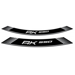 Rim strip PUIG AK550 9630P argintiu set of 8 rim strips Rim strip PUIG AK550 9630P argintiu set of 8 rim strips