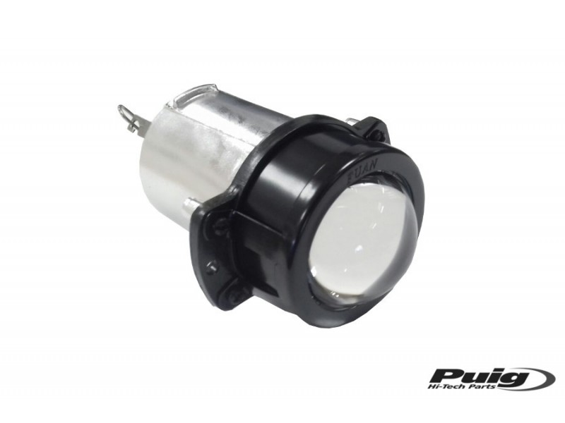 Light + bulb PUIG 5562N Negru homologated