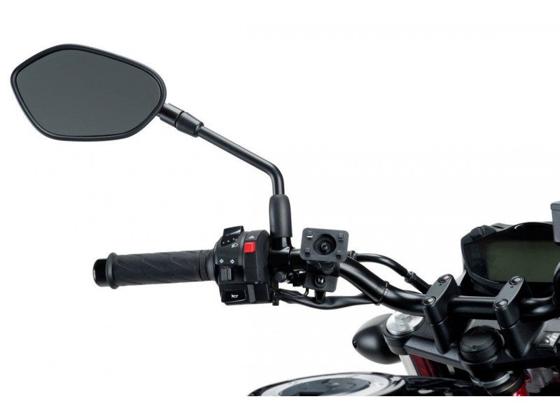 Backmirror handlebar support PUIG 3534N Negru Backmirror handlebar support PUIG 3534N Negru