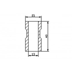 Mirror adaptor PUIG 9662N Negru to bar end Mirror adaptor PUIG 9662N Negru to bar end