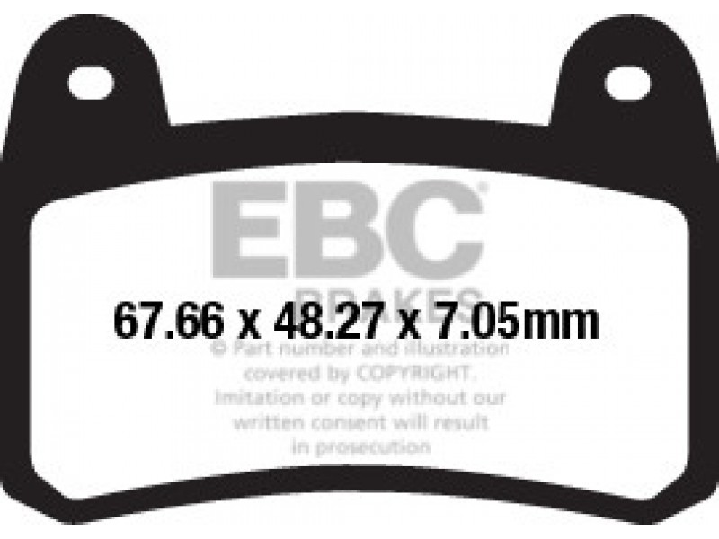 Placute de frana EBC FA658HH