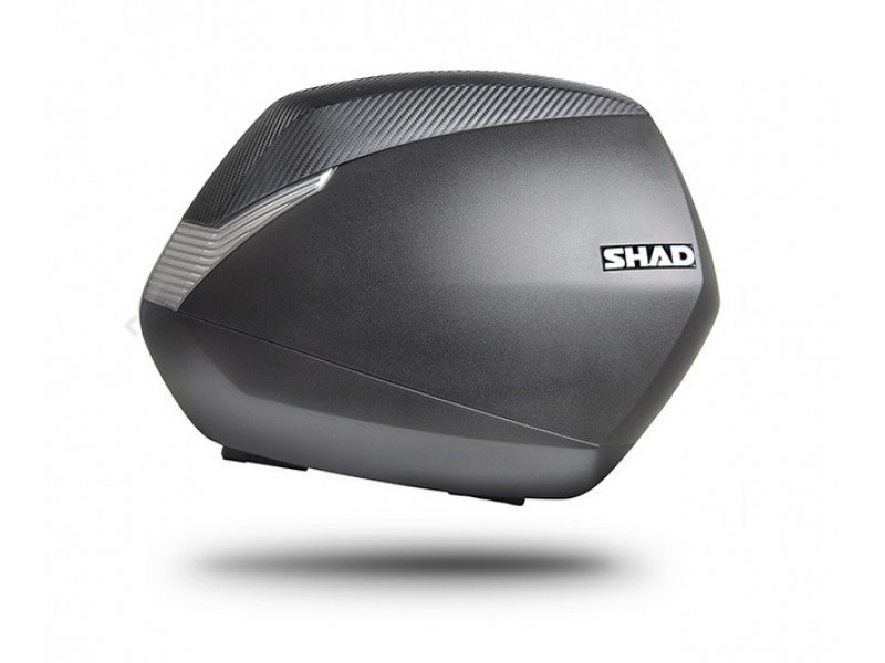 Cutii laterale SHAD SH36 D0B36200 Carbon pereche cu premium lock