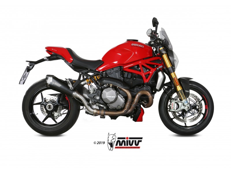 Evacuare MIVV DELTA RACE D.041.LDRB negru otel