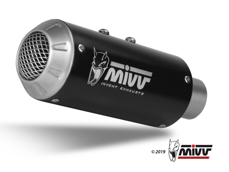 2 Silencers kit MIVV MK3 D.040.SM3B negru otel