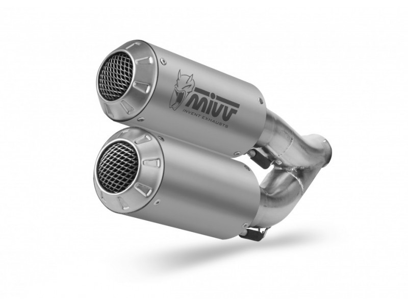 2 Silencers kit MIVV MK3 H.069.LM3X otel inoxidabil 2 Silencers kit MIVV MK3 H.069.LM3X otel inoxidabil