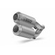 2 Silencers kit MIVV MK3 H.069.LM3X otel inoxidabil 2 Silencers kit MIVV MK3 H.069.LM3X otel inoxidabil