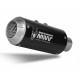 Sistem de evacuare complet 2x1 MIVV MK3 K.044.SM3B negru otel