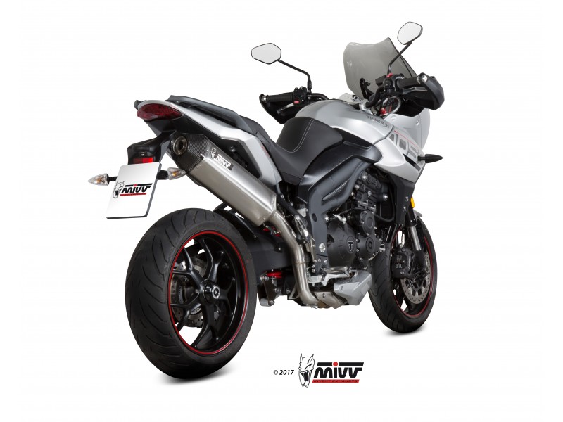 Evacuare MIVV SPEED EDGE T.017.LRB negru otel Evacuare MIVV SPEED EDGE T.017.LRB negru otel
