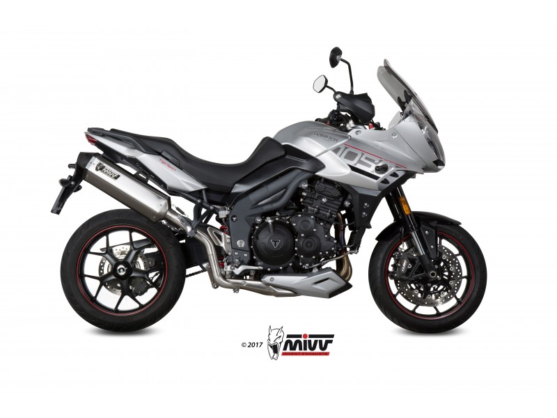 Evacuare MIVV SPEED EDGE T.017.LRX Otel inoxidabil / Capac Carbon