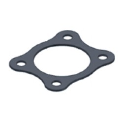 Graphite plate gasket MIVV 50.73.043.1 for flange (4 holes) Graphite plate gasket MIVV 50.73.043.1 for flange (4 holes)