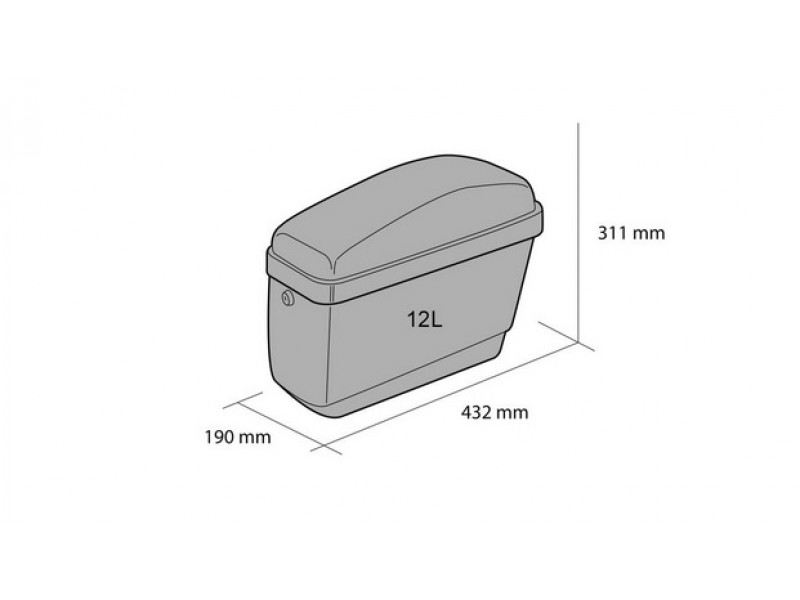 Genti rigide CUSTOMACCES EASY AMZ004N Negru pair, with KF universal support